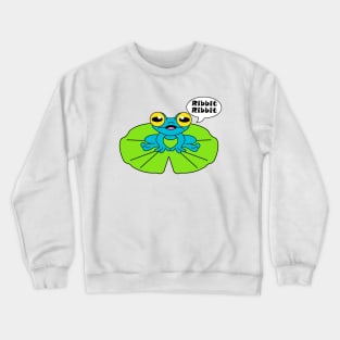 Surfer, The Little Frog Crewneck Sweatshirt